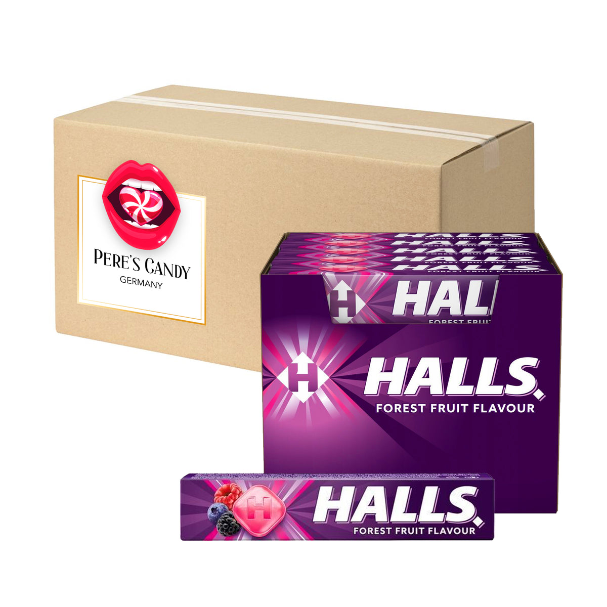 Halls WALDFRÜCHTE 20x33,5g – Pere's Candy